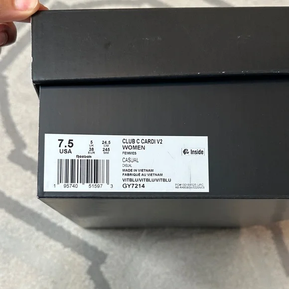 Reebok x Cardi B Club C V2 Sneakers - Picture 3 of 6